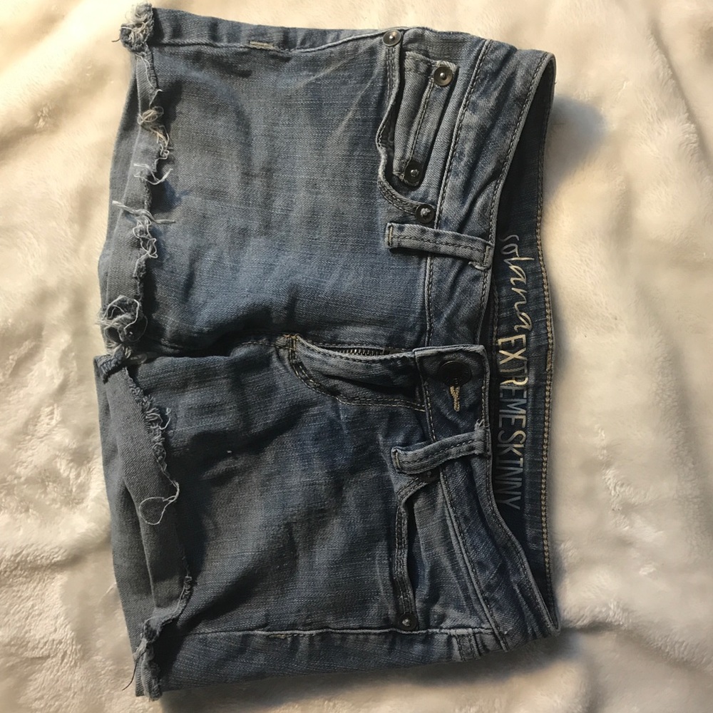 Skinny Short Shorts